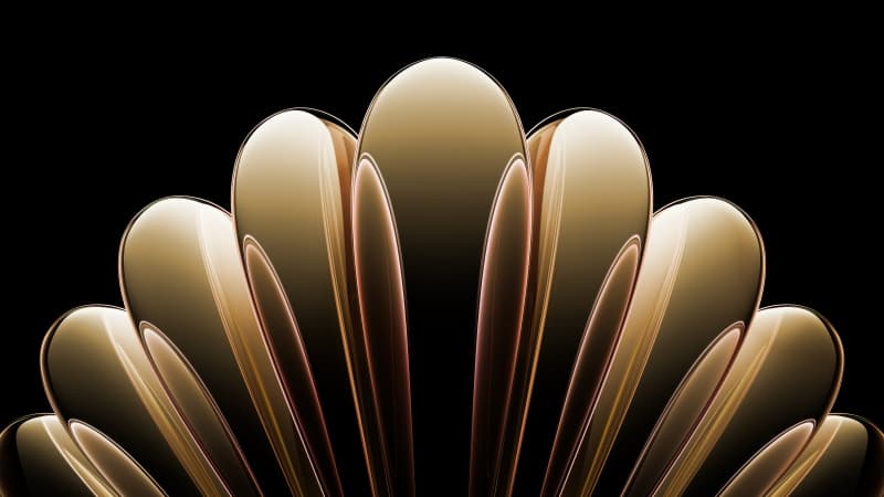 Golden Metallic Wallpaper