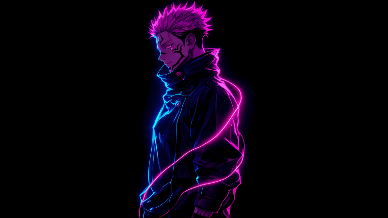 Sukuna x Gojo AMOLED Wallpaper