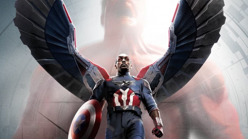 Sam Wilson Anthony Mackie Wallpaper
