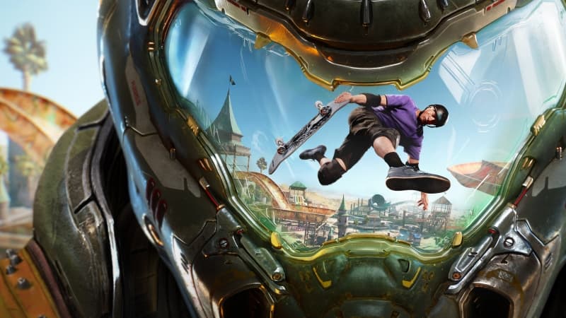 Tony Hawk's Pro Skater 3 + 4 Key Art Wallpaper