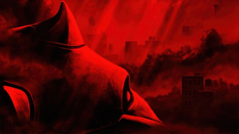 Daredevil: Born Again Red Wallpaper