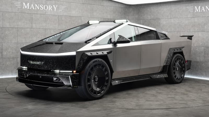 Mansory Elongation Tesla Cybertruck Wallpaper