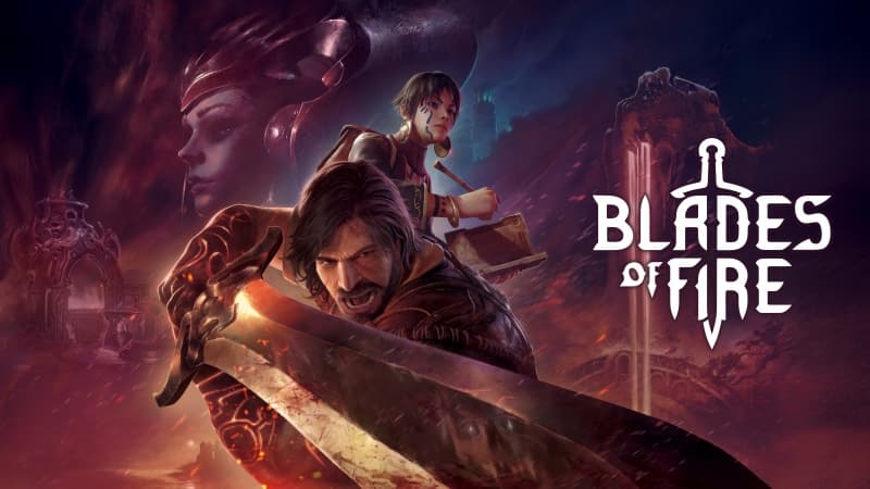 Blades of Fire Key Art Wallpaper