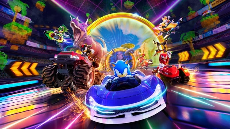 Sonic Racing: CrossWorlds Key Art Wallpaper
