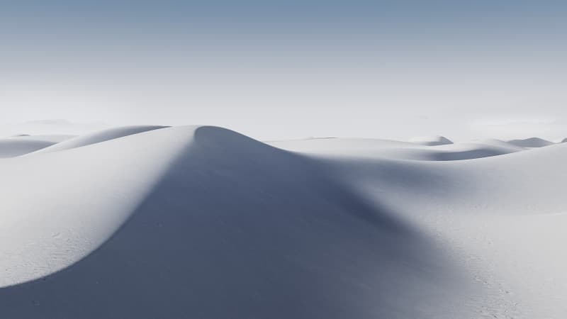 Sand Dunes White aesthetic Wallpaper