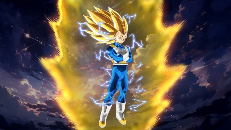 Super Saiyan Vegeta Dragon Ball Wallpaper