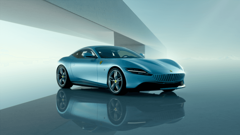 Ferrari Roma CGI Wallpaper