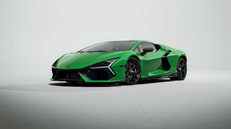 Lamborghini Revuelto Verde Mantis Wallpaper