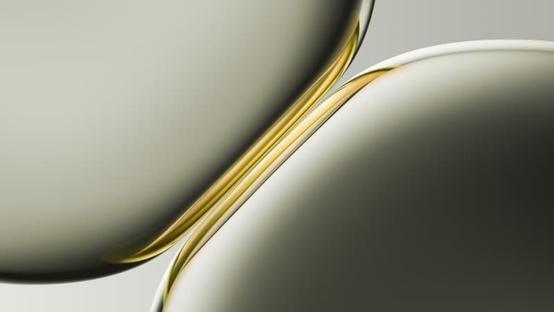 Golden yellow Gradient Abstract Wallpaper