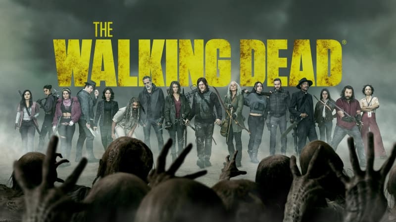 The Walking Dead Character poster Wallpaper
