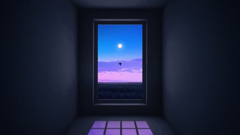 Solitude Moon Wallpaper