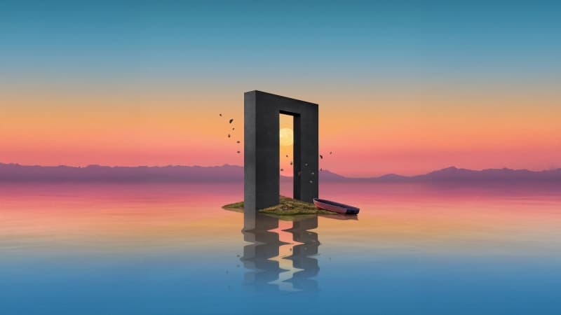 Portal Aesthetic Wallpaper