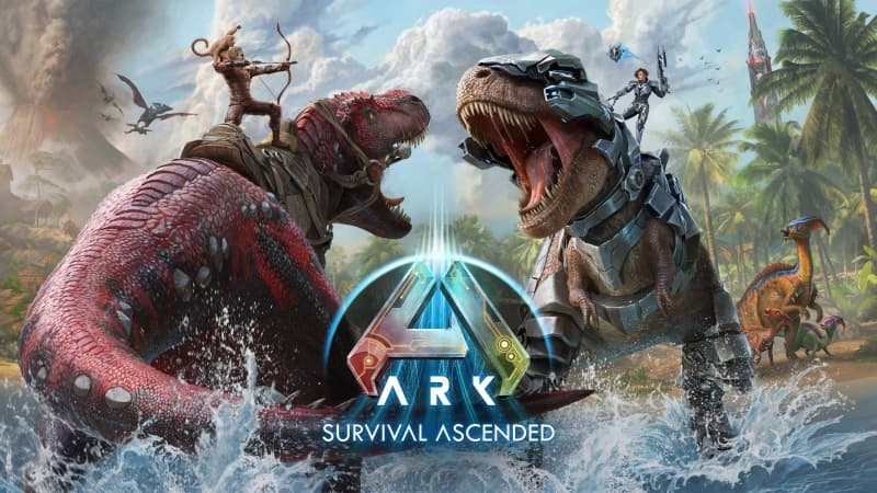 Ark: Survival Ascended Key Art Wallpaper
