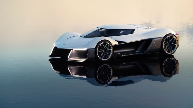 Chevrolet Corvette Concept Electric supercar Wallpaper