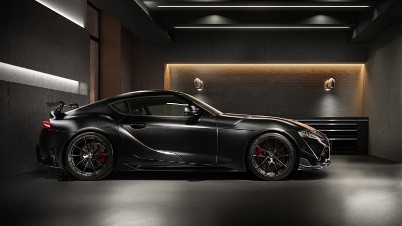 Toyota GR Supra A90 Studio Wallpaper