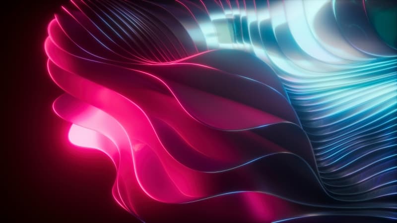 Pink light Blue abstract Wallpaper
