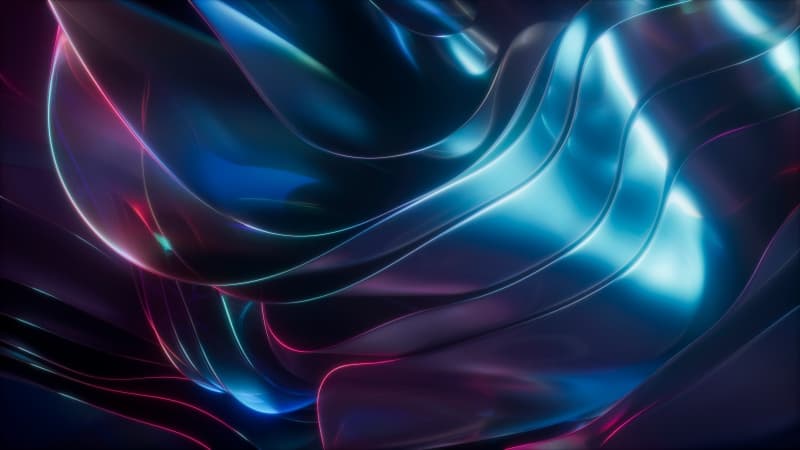 Modern Blue abstract Wallpaper