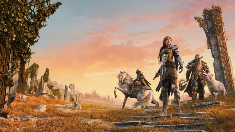 Elder Scrolls Online Seasons of the Worm Cult 4K Wallpaper