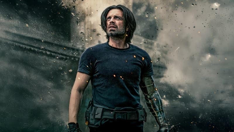 Sebastian Stan Bucky Barnes Wallpaper