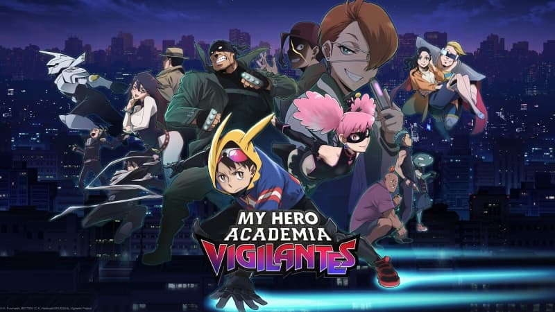 My Hero Academia: Vigilantes Poster Wallpaper