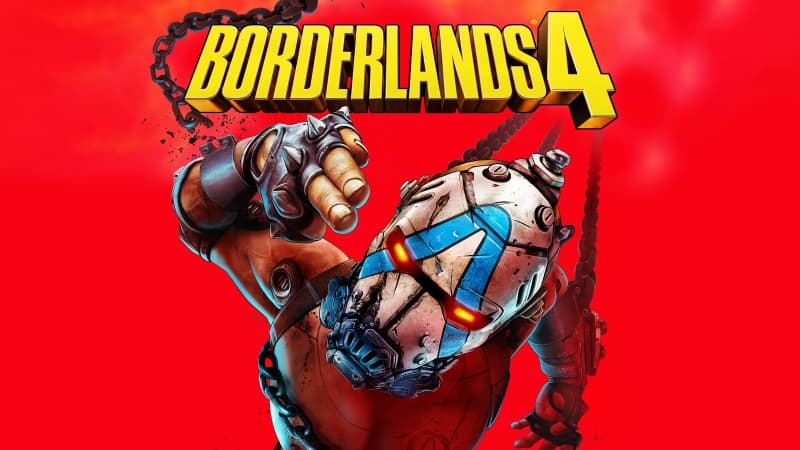 Borderlands 4 Red background Wallpaper