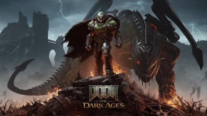 DOOM: The Dark Ages Cover Art Wallpaper