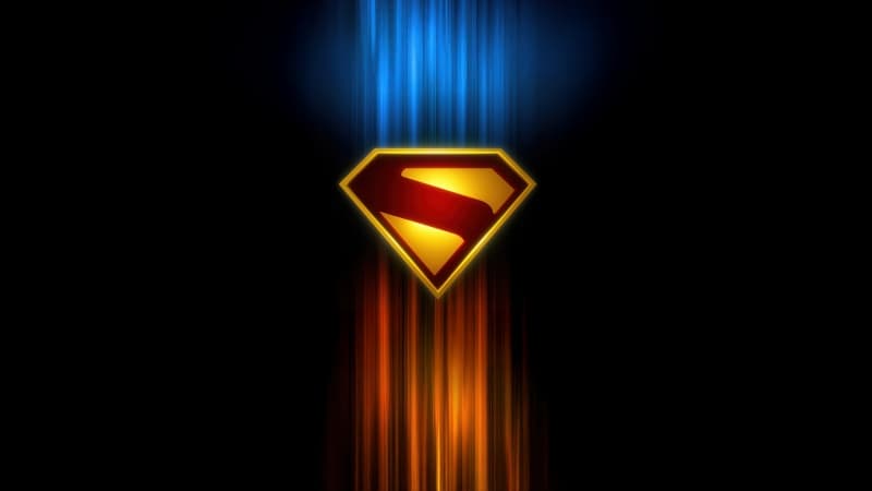 Superman New logo Wallpaper