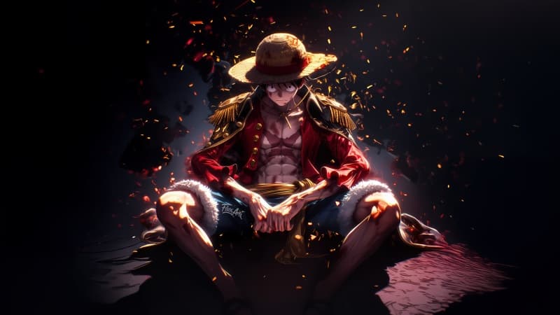 Straw Hat Luffy One Piece Wallpaper