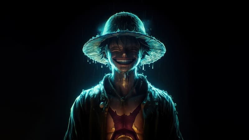 Monkey D. Luffy Smiling Wallpaper