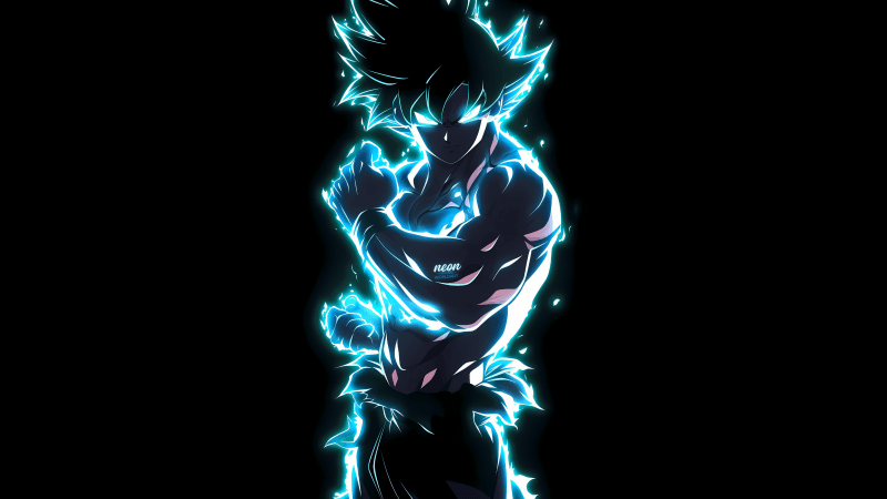 Goku Ultra Instinct Electric Wallpaper