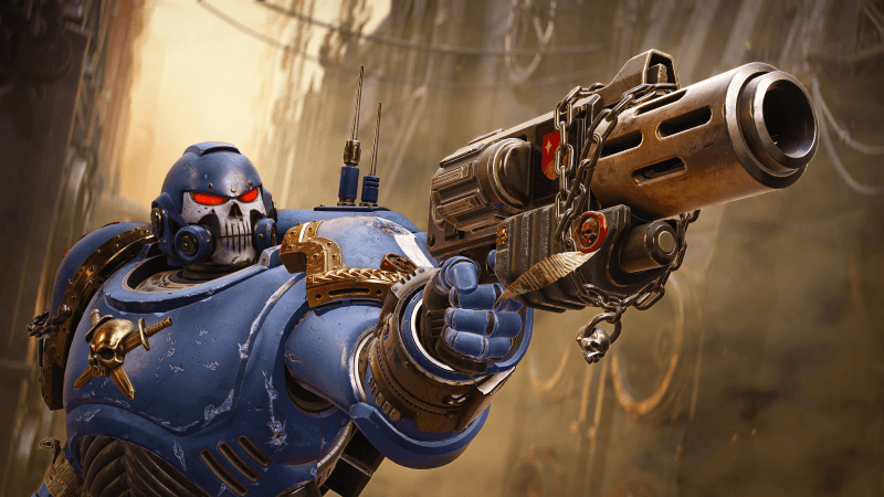 Warhammer 40K Space Marine 2 Trygon Wallpaper