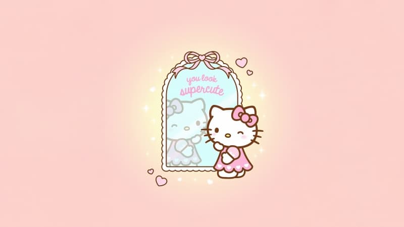 Hello Kitty Supercute Wallpaper