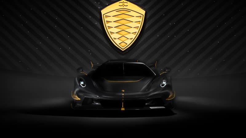 Koenigsegg Jesko Dark aesthetic Wallpaper