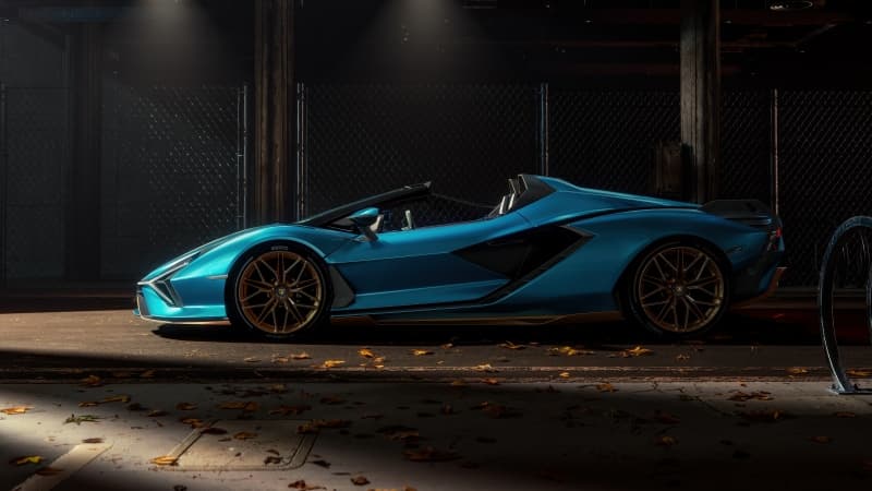 Lamborghini Sián Roadster Hanger Wallpaper