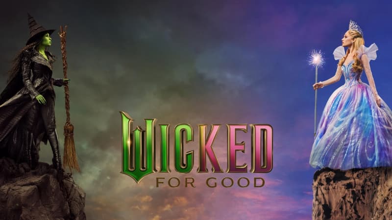 Wicked: For Good Movie poster Wallpaper