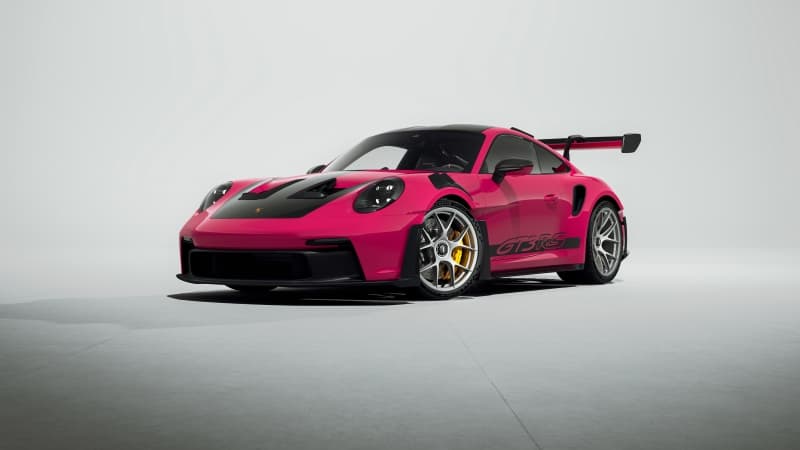 Porsche 911 GT3 RS Pink Wallpaper