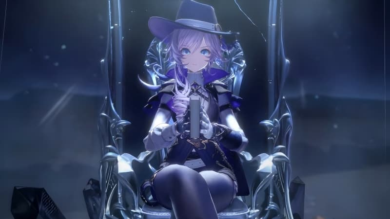 Silver Palace Anime girl Wallpaper