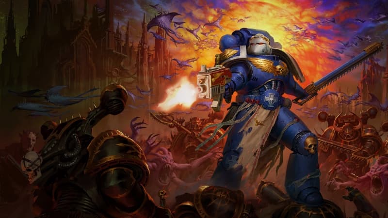 Warhammer 40000: Boltgun Key Art Wallpaper