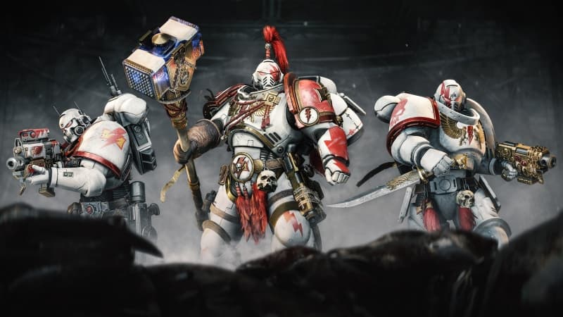Space Marine 2 White Scars Game Art Wallpaper