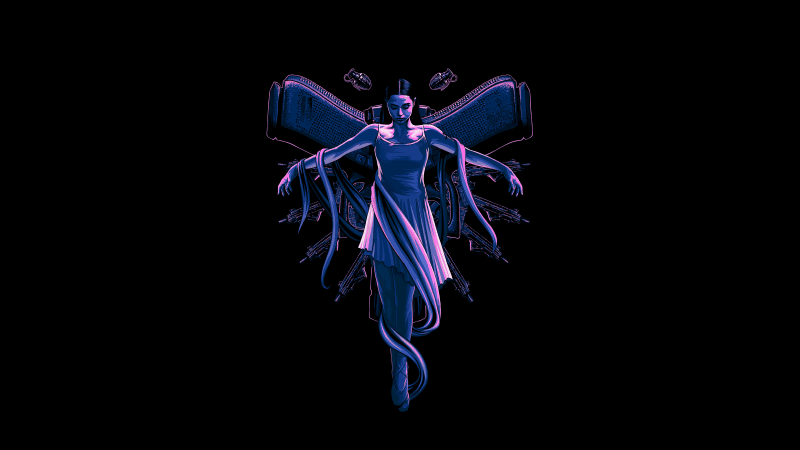 Ballerina AMOLED Wallpaper