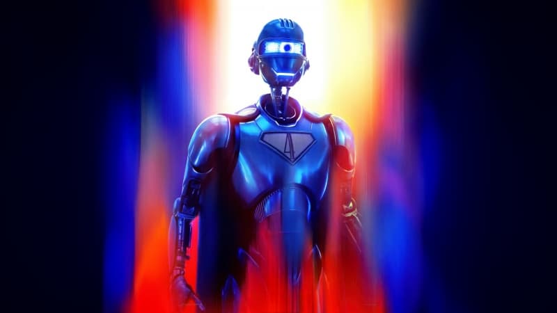 Superman Robot 4 Poster Wallpaper