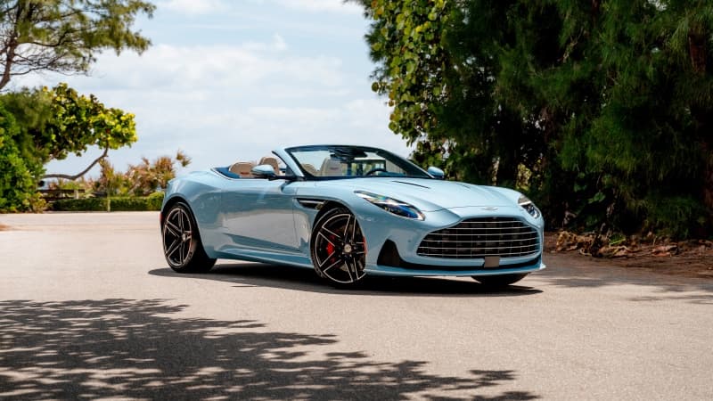 Aston Martin DB12 Volante Palm Beach Edition Wallpaper