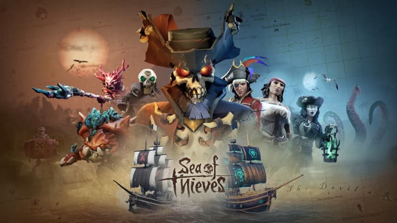 Sea of Thieves Key Art Wallpaper