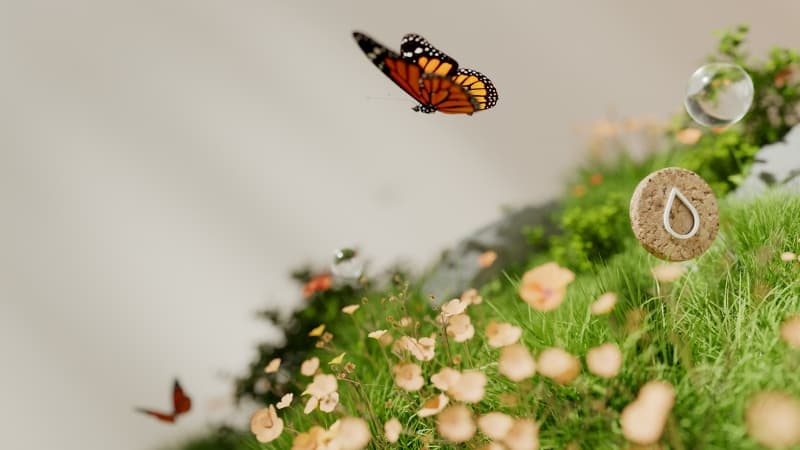 Monarch butterfly Macro Wallpaper