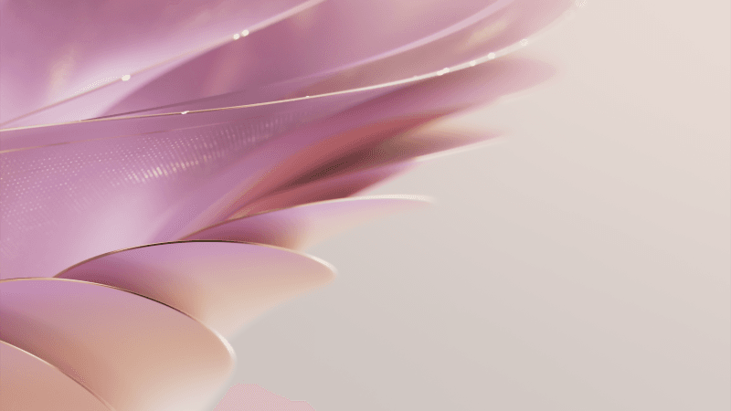Pink abstract Waves Wallpaper