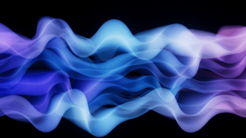 Abstract Waves Microsoft Design Wallpaper
