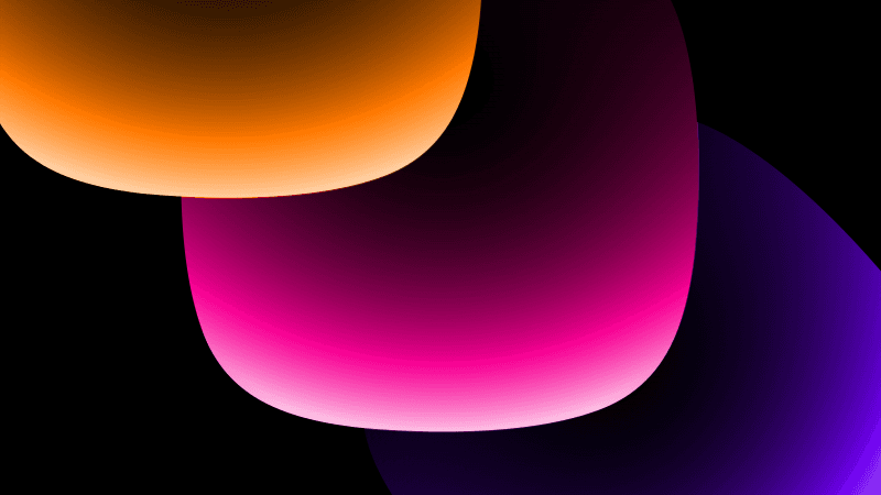 Gradient shapes 8K Wallpaper