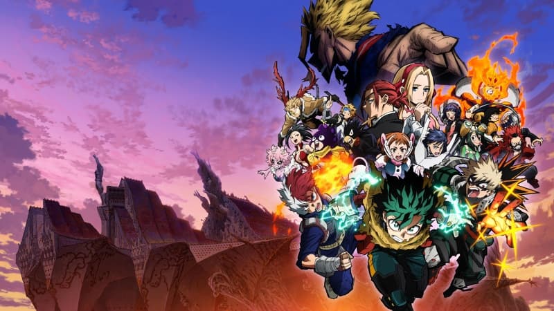 My Hero Academia: You're Next Anime poster Wallpaper