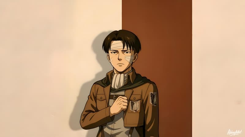 Levi Ackerman 8K Wallpaper