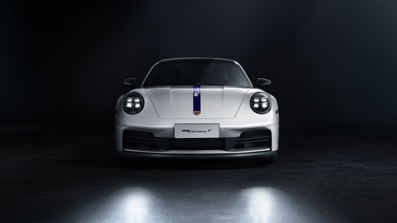 Porsche 911 Carrera T Dark background Wallpaper